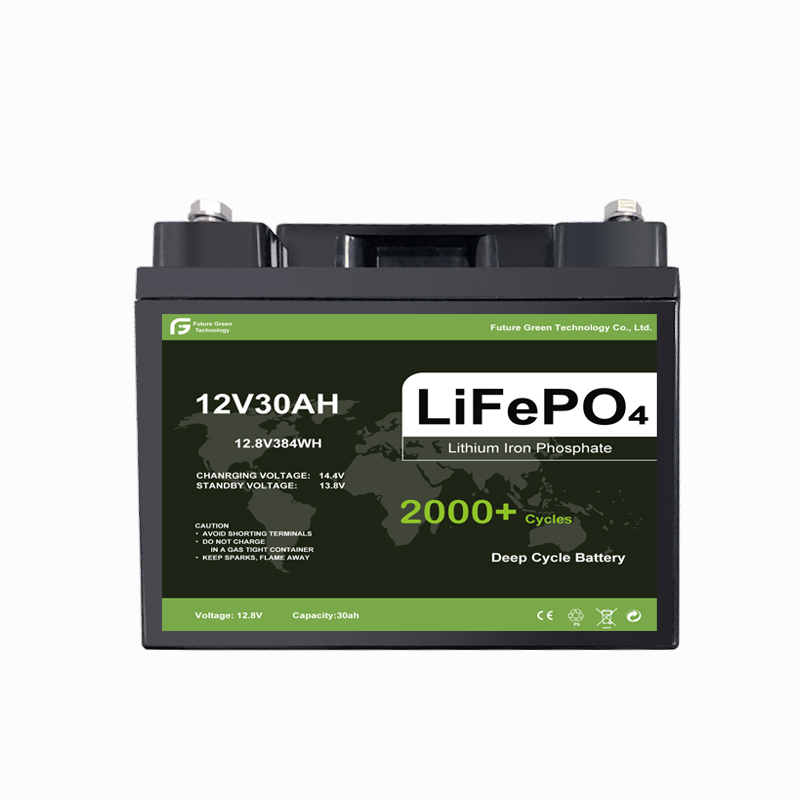 Заводская цена на аккумуляторную батарею lifepo4 12 В, 30 Ач с OEM-батареей BMS 12,8 В, 30 Ач LFP без BMS