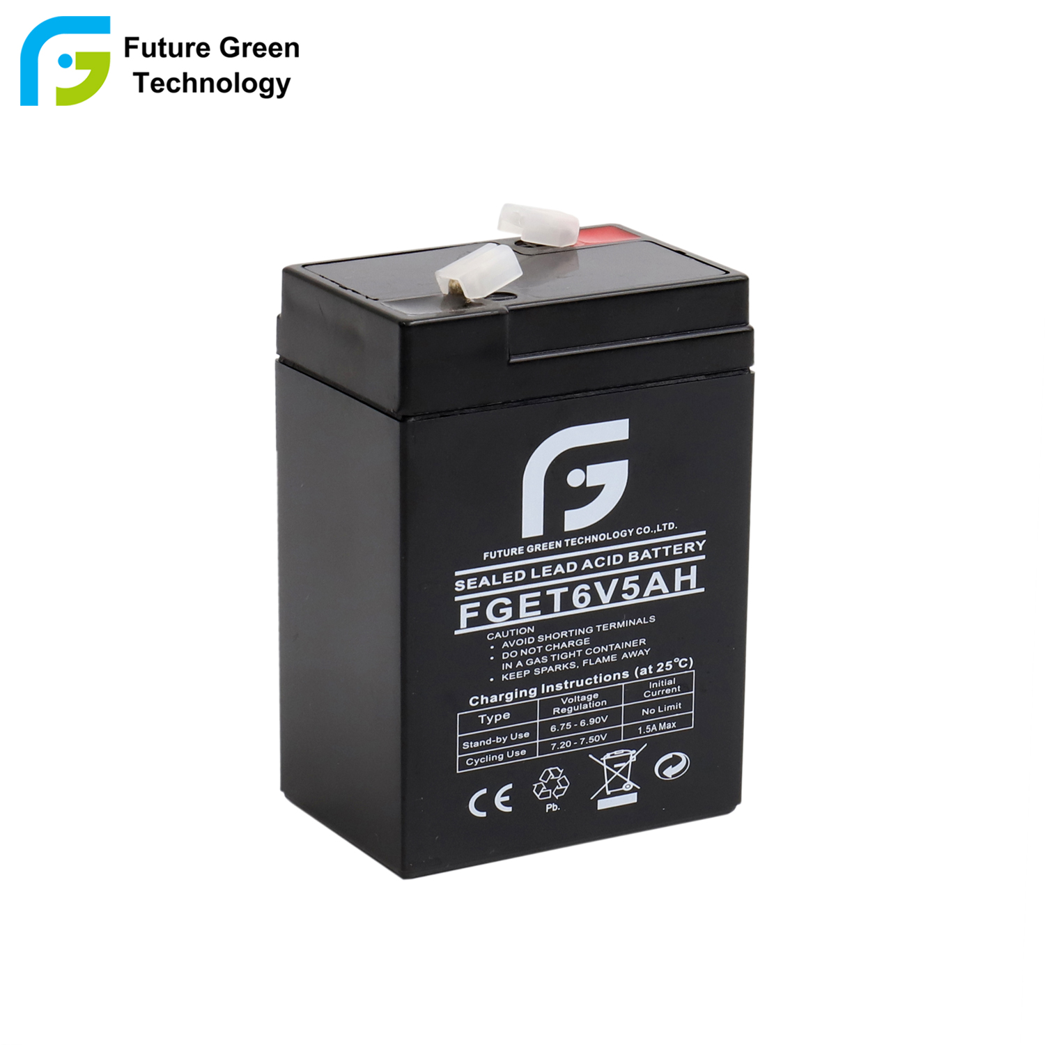 FGET 6V5.5ah Deep Cycle Marine Battery Storage Lead Acid Solar Battery Cost Solar Plus Storage Ease Installation