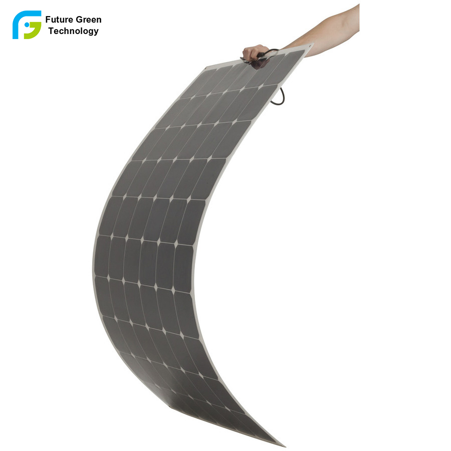 FGET 150W Thin High Efficiency Easy Installation Wholesale Flexible Solar Mono Photovoltaic Panel