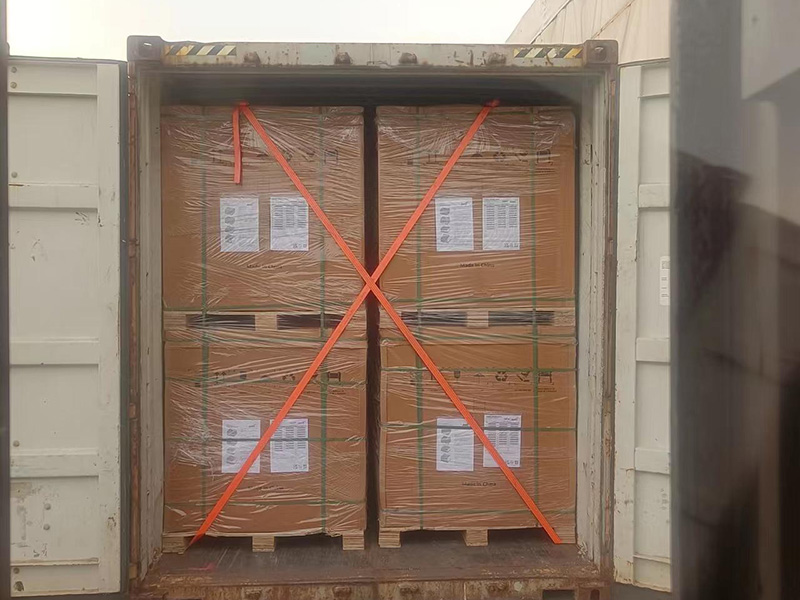 Solar Panel container loading