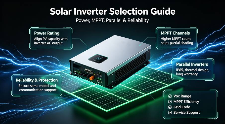 Solar Inverter Product Showcase